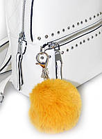 Брелок YES з пушком "Yellow Fluffy" (558117), фото 2