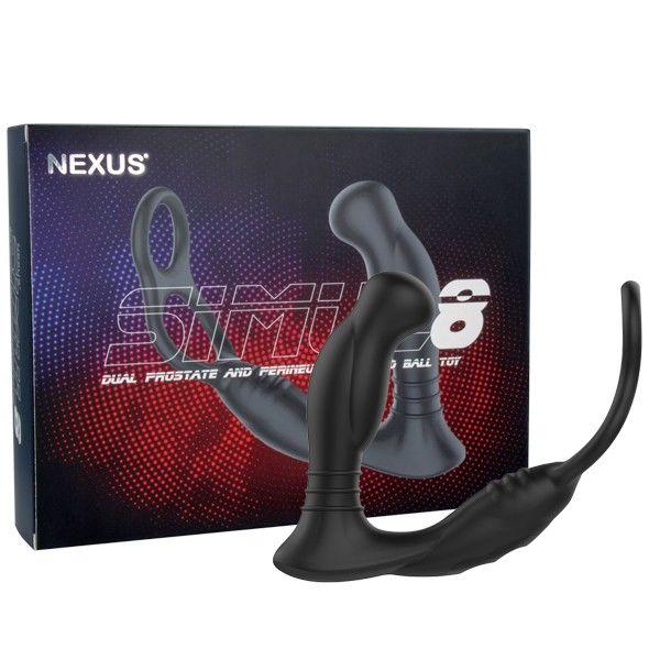 Масажер простати з ерекційним кільцем Nexus SIMUL8 Prostate Stimulator