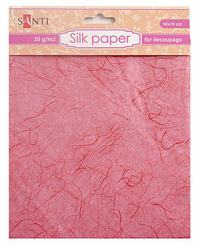 Шовкова папір рожева 50*70 см код: 952727
