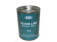 Фарба для бампера структурна MIXON Bumper Paint 341 чорна 0,75 л