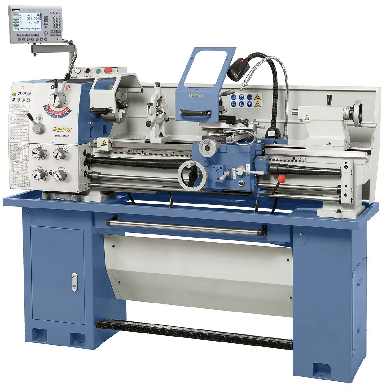 Стандарт 165 D ТОКАРНО ФРЕЗЕРНИЙ ВЕРСТАТ ПО МЕТАЛУ Bernardo | Професійний токарний верстат по металу, фото 1