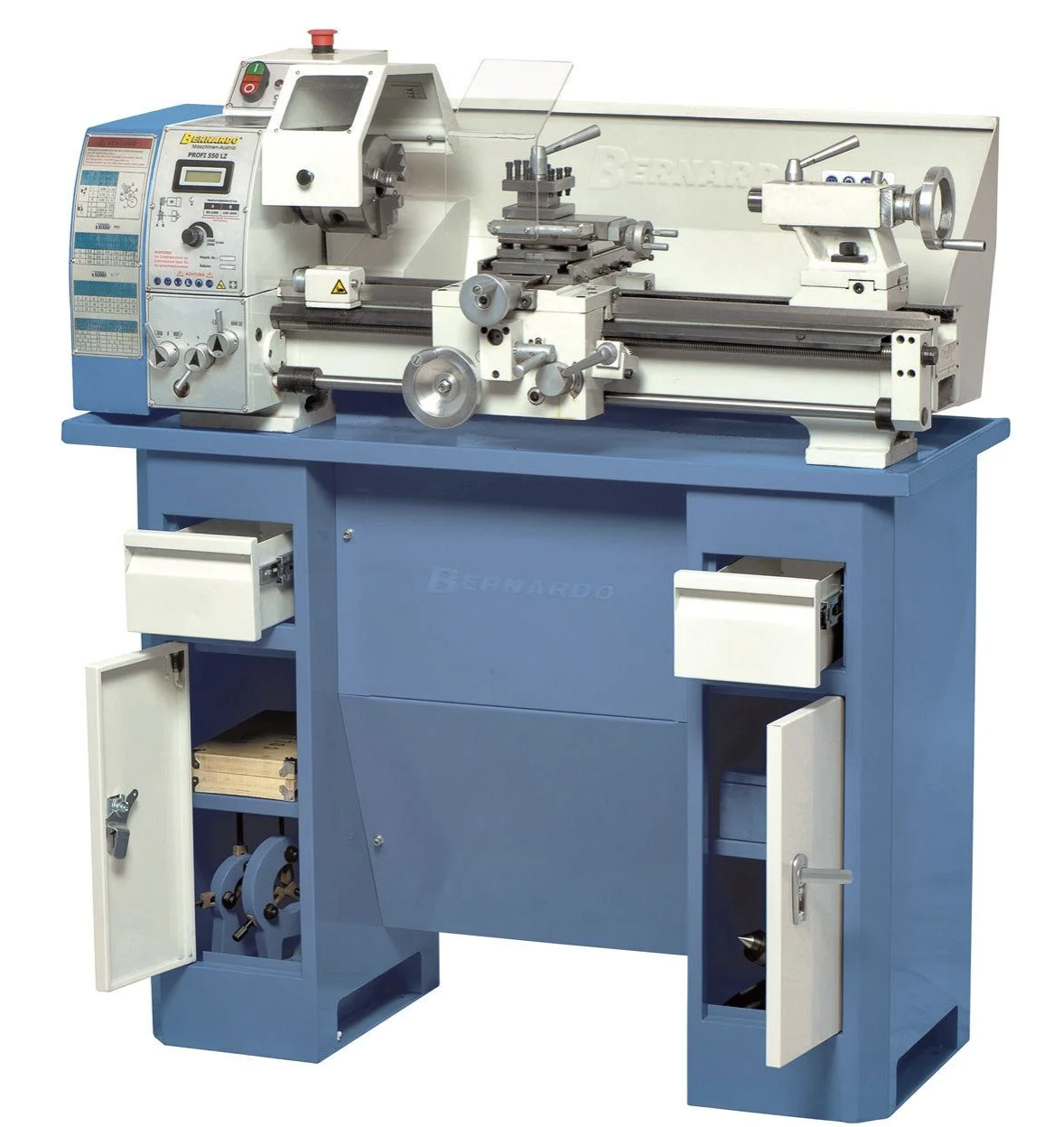 PROFI 550LZ комбінований токарний настільний верстат по металу, токарно фрезерний верстат Bernardo, фото 1