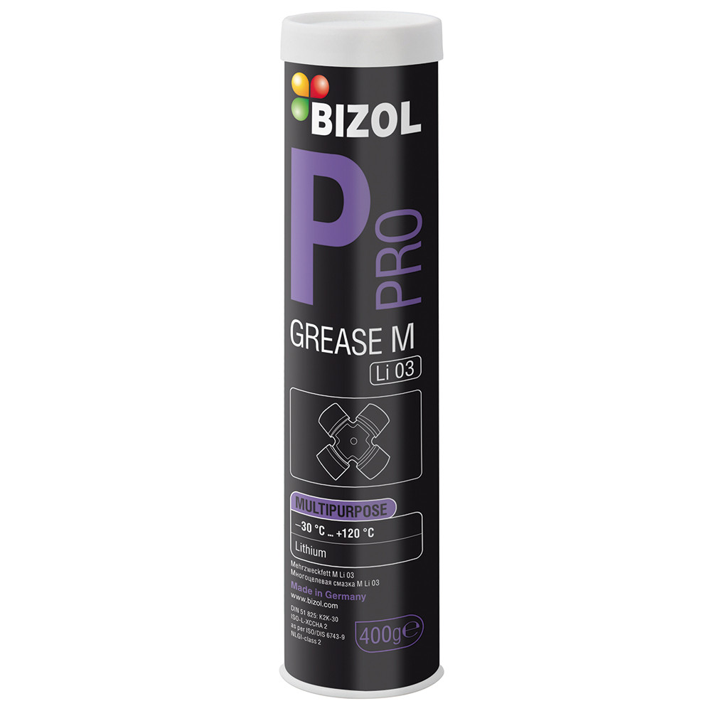 Багатофункціональна мастило - Bizol Pro Grease M Li 03 Multipurpose 0,4 kg