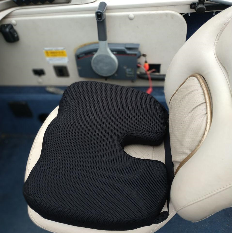 ОРТОПЕДИЧЕСКАЯ ПОДУШКА ДЛЯ ВОДИТЕЛЯ от геморроя, боли в пояснице и ...