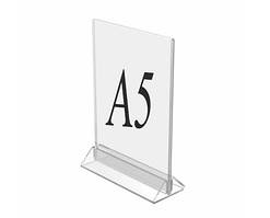 Менюхолдер А5 формату Вертикальний