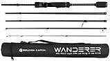 Спінінг GC Wanderer WRS-705ULS 2.13м 0.9-8г (ТУБУС) ультралайт, фото 10