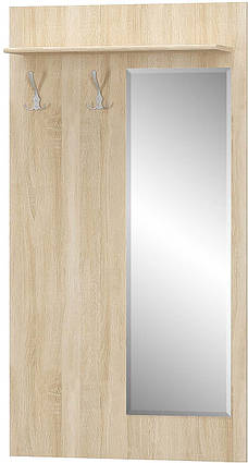 Вішалка Типс Дуб самоа + Білий Меблі Сервіс (83.2х21.6х153 см)