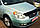 Дефлектор капоту, мухобойка HYUNDAI Accent/Verna 2006-2009 (SIM), фото 4