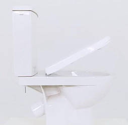 Унітаз-компакт COLOMBO Статус косий з бачком і сидінням дюропласт Soft Close