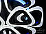 Стельова діодна люстра з пультом та підсвічуванням до 20 кв.м колір Білий 100 Ват Diasha A8118/6+3WH 3color, фото 6