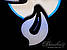 Світлодіодна люстра пелюстки з пультом та підсвічуванням до 18 кв.м колір Чорний 80 Ват Diasha 8093/3BK 3color, фото 6