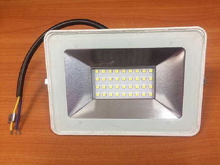 Світлодіодний прожектор PREMIUM 30 W 6000 K IP65 білий Код.59717, фото 2