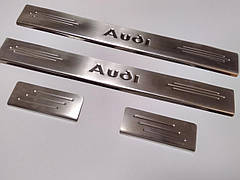 Накладки на пороги для AUDI A6 C6 (2004-2008)