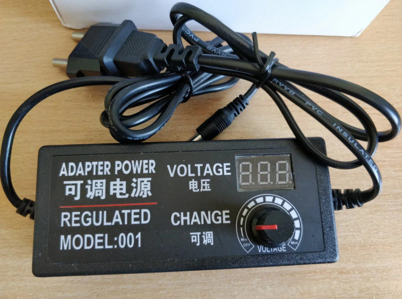 Регульований Блок Живлення З Вольтметром 9.0-24V 3A, 72W — Купити ...