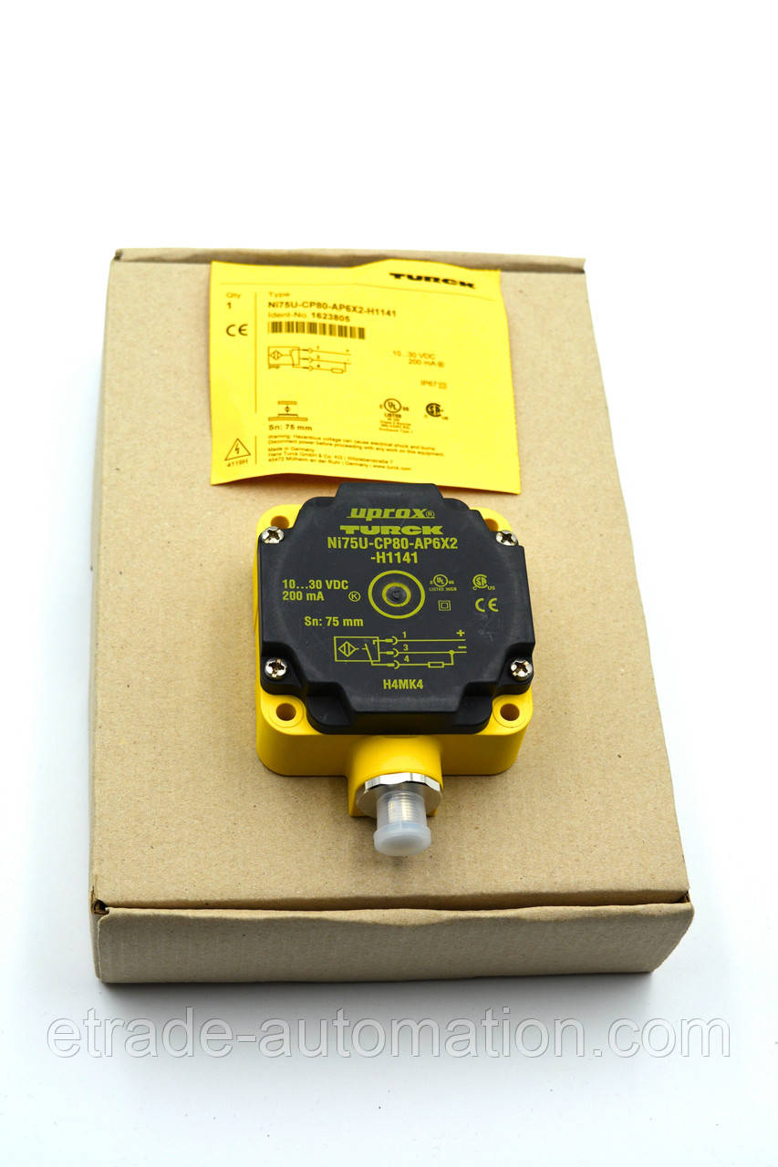 Датчик індуктивний Turck NI75U-CP80-AP6X2-H1141