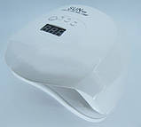 Гібридна лампа на 110 вт SUN R9 для сушіння нігтів з дисплеєм і зниженням потужності., фото 7