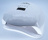 Гібридна лампа на 110 вт SUN R9 для сушіння нігтів з дисплеєм і зниженням потужності., фото 9