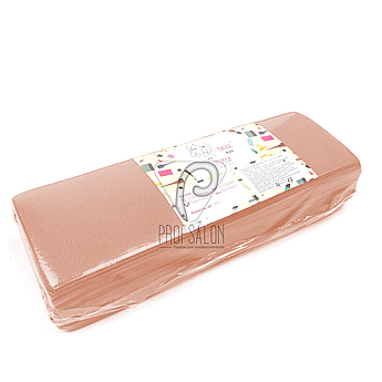 Смужки для депіляції, Panni Mlada 100 шт в упаковці, неткані - спанбонд, какао