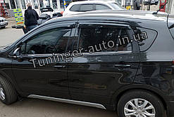 Дефлектори вікон Suzuki SX4 S-Cross 2013- (Tайвань)