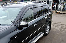 Вітровики, дефлектори вікон Mercedes GL X-164 2006-2012 (Hic)
