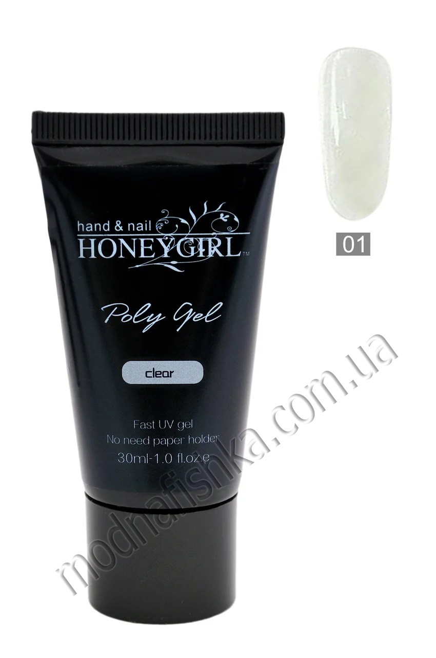 Полигель Poly Gel Honey Girl № 1, 30 мл - фото 1 - id-p1112866998