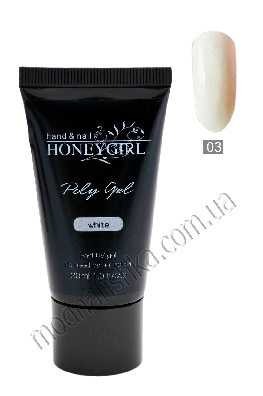Полигель Poly Gel Honey Girl № 3, 30 мл - фото 1 - id-p1112872425