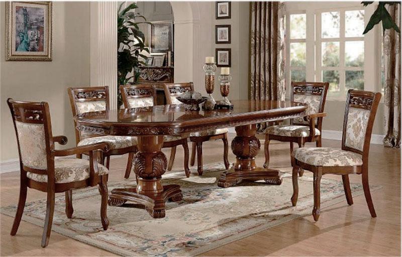 Стіл Р-66 класичний 2000+500х1100х780 колір F-горіх, фабрика Daming, фото 1