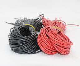 Проводка 16AWG червона 1метр, фото 5