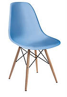 Популярный стул для кафе Тауэр Вуд голубой