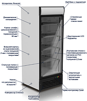 Шафа холодильна Juka VD75G, фото 2