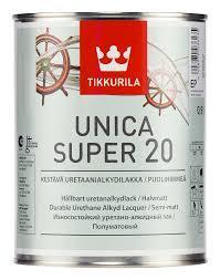 Лак TIKKURILA UNICA SUPER 20 2.7 л Уніка Супер напівматовий