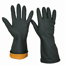 Захисні рукавички, КЩС, латексні, щільні, SUN, розмір ХL