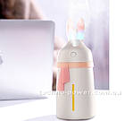 Зволожувач повітря з підсвічуванням Кролик 28 мл. Бірюзовий. Ультразвуковий зволожувач повітря, фото 6