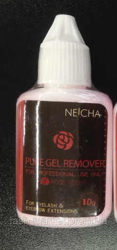Ремувер гелевий Neicha Pure троянда 10 мл