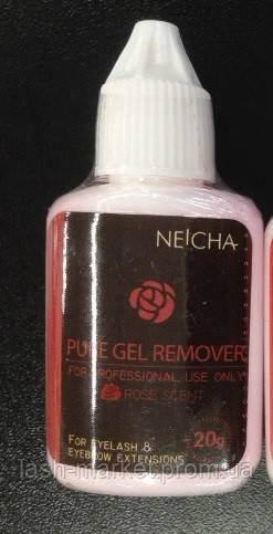 Ремувер гелевий Neicha Pure троянда 20 мл