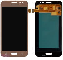 Дисплей для Samsung J200F Galaxy J2 | J200G | J200H | J200Y з сенсором (Золотий) Оригінал Китай