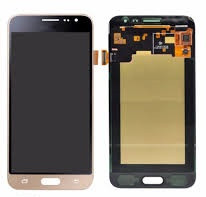 Дисплей для Samsung Galaxy J3 2016 | J320 (GH97-18414B) з сенсорним склом (Золотий) Сервісний оригінал