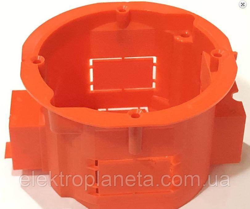 Коробка монтажная оранжевая блочная МK-60/45 кирпич/бетон - фото 1 - id-p1112916940