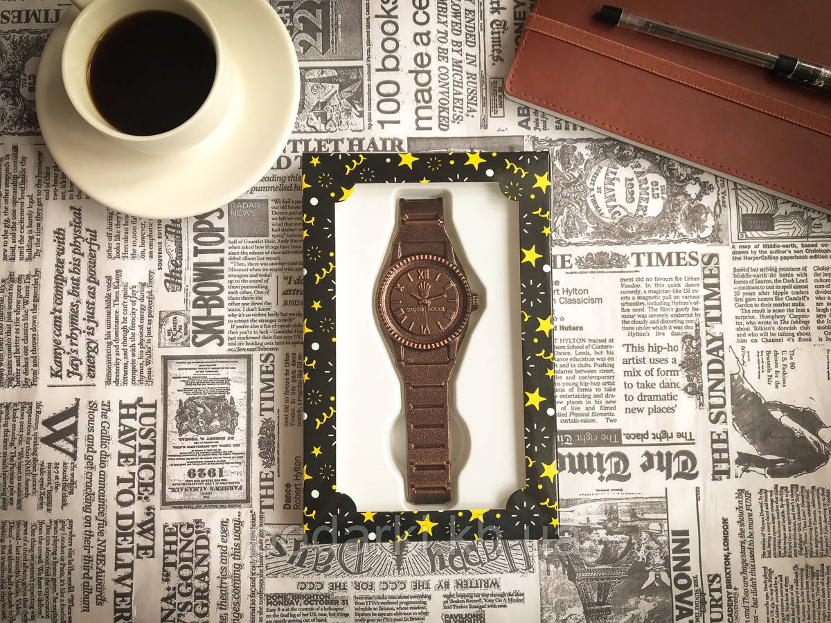Шоколадні годинник для Тата