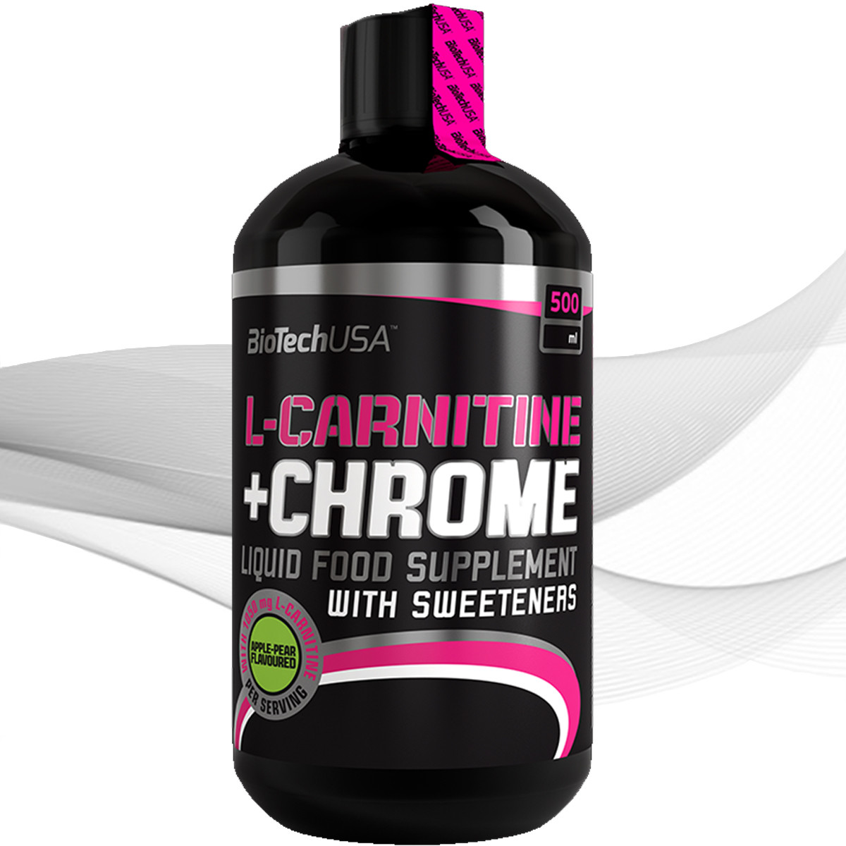 Жироспалювач BioTech L-carnitine 35.000 mg + Chrome Liquid concentrate 500 ml