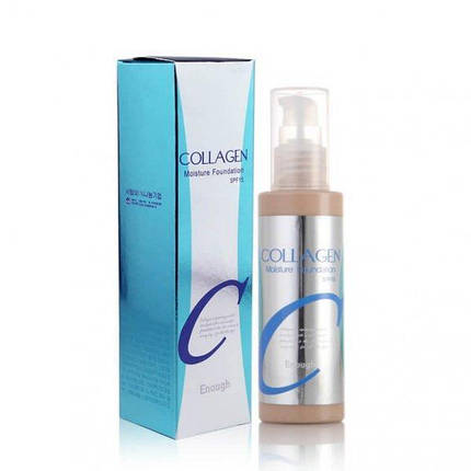 Тональний крем Enough Collagen Moisture Foundation No 23 SPF 15, 100 мл, фото 3