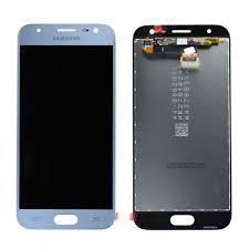 Дисплей для Samsung J330 Galaxy J3 2017 з сенсорним склом (Блакитний) Service Original