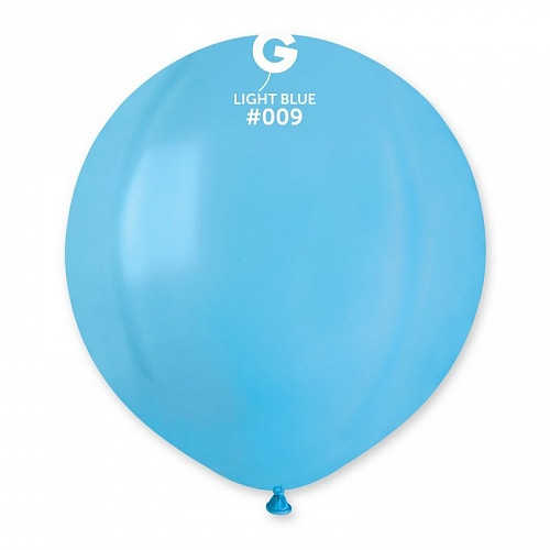 Повітряні кулі оптом19"/09 (48 см)G150 блакитна пастель