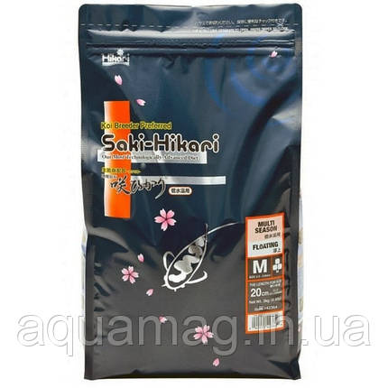 Корм для коропів кой Saki-Hikari Multi Season 5 kg, посилення імунітету, швидкий ріст, корм із пробіотиками, фото 1