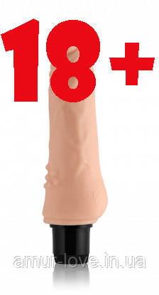 Реалістичний вібратор Reel Feel Vibrator Flesh 7,5", фото 1
