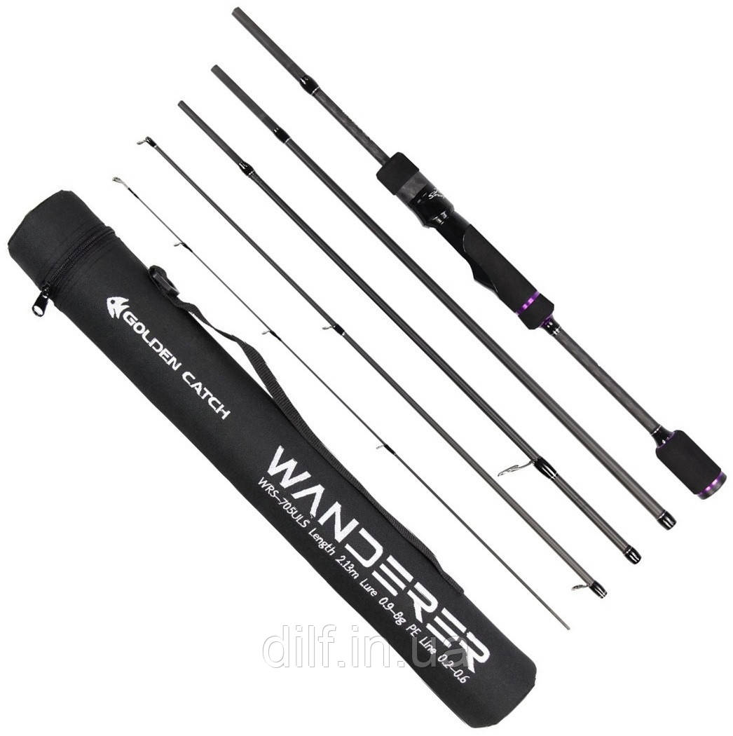 Спінінг GC Wanderer WRS-765LS 2.29 м 2-12г (ТУБУС)
