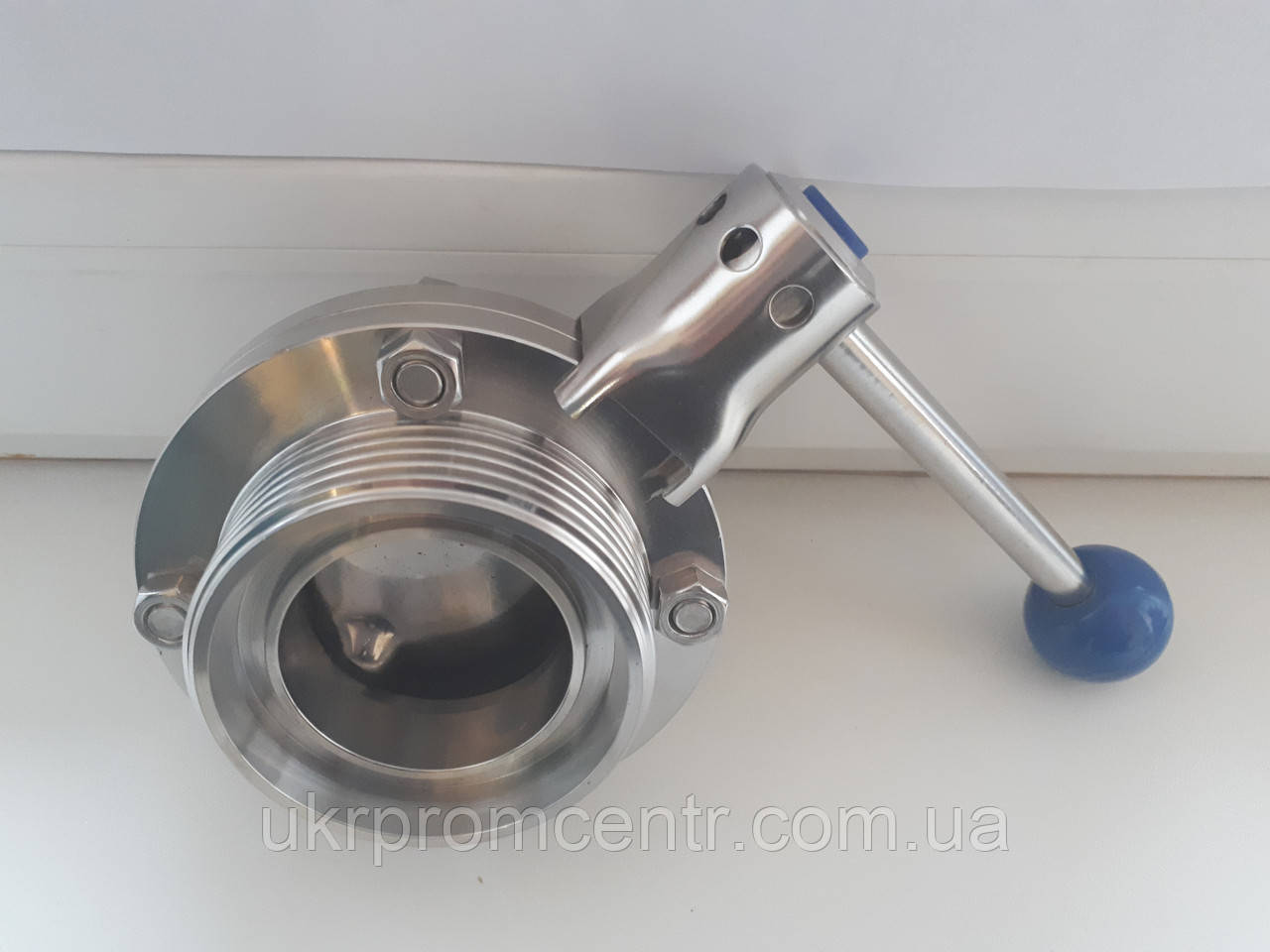 Заслінка шиберна дискова нержавіюча, фото 1