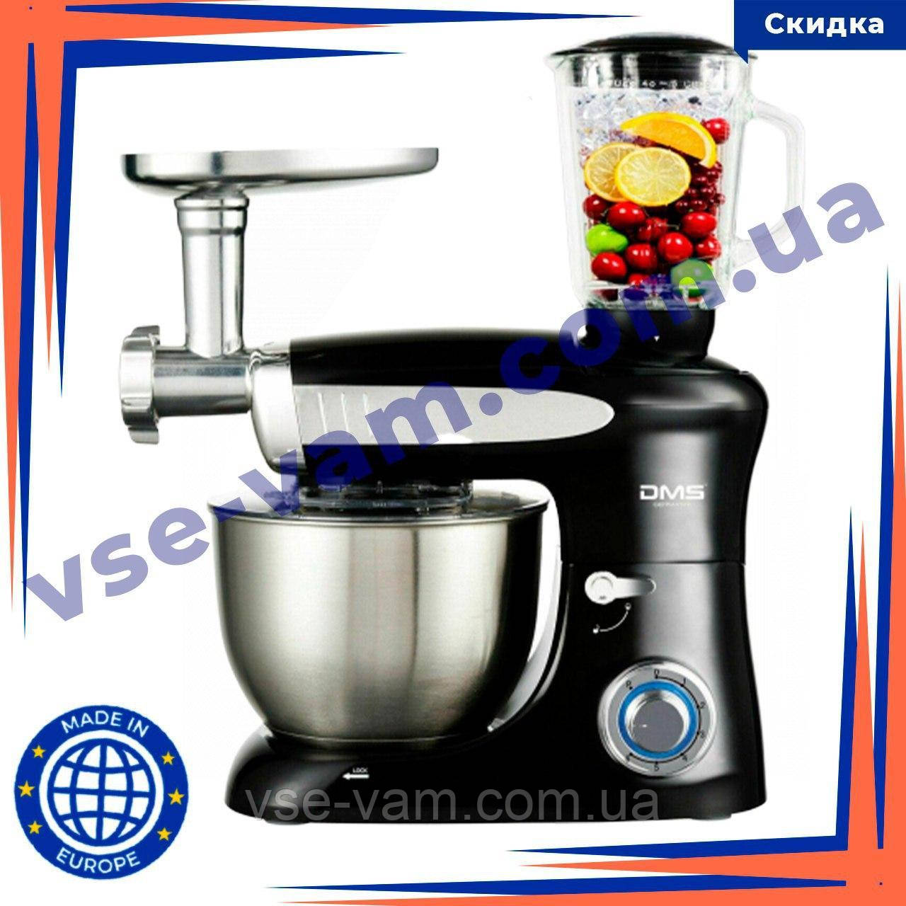 КУХОННИЙ КОМБАЙН, ТІСТОМІС DMS 3В1 2100W BLACK