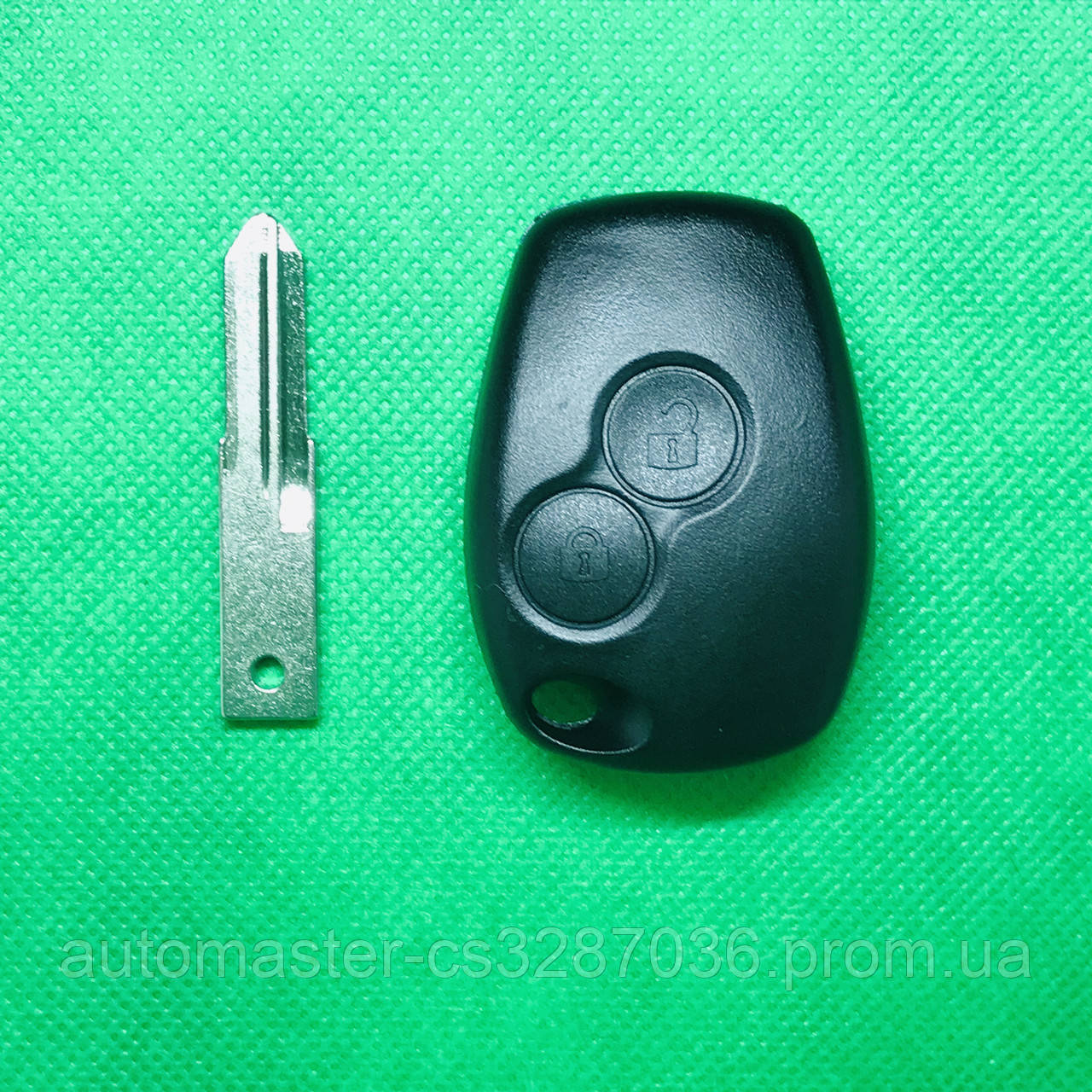 Ключ Рено Renault 2 кнопки лезвие VAC102 PCF7947 ID46 434Mhz.
