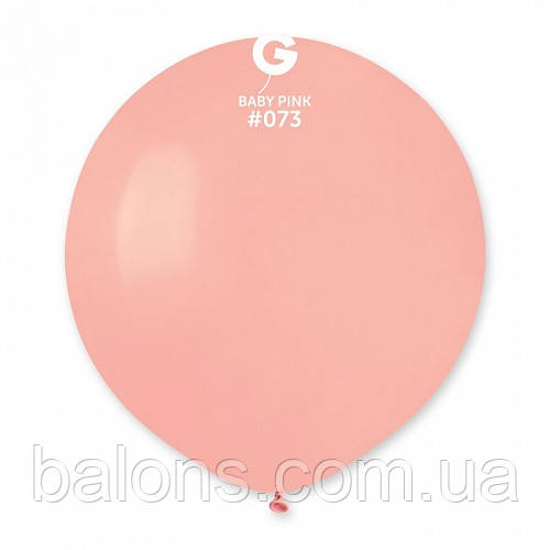 Повітряні кулі оптом19"/73 (48 см) G150 ніжно-рожевий пастель